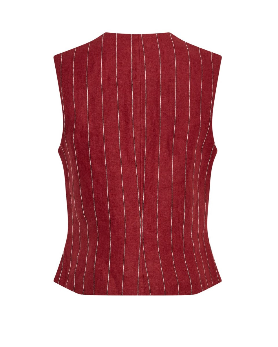 Claritte Waistcoat Rhubarb/B Sand