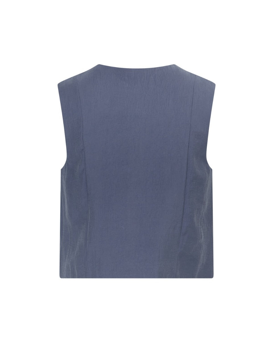 Frode Waistcoat Vintage Indigo
