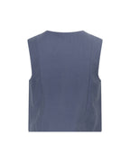 Frode Waistcoat Vintage Indigo