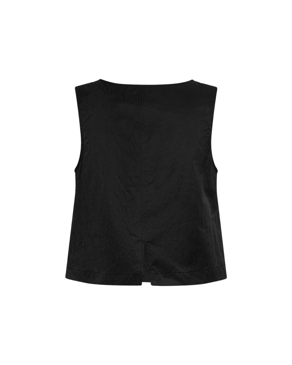 Javeria Camilla SL Top Black