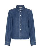Laurentine Rue Shirt Mid Blue Wash