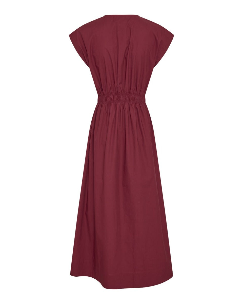 Wiliane SL Dress Rhubarb