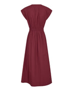 Wiliane SL Dress Rhubarb