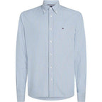 Heritage Oxford Stripe Shirt Blue