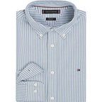 Heritage Oxford Stripe Shirt Blue