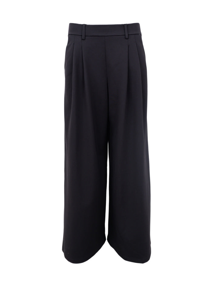 Davi Wideleg Pant Black