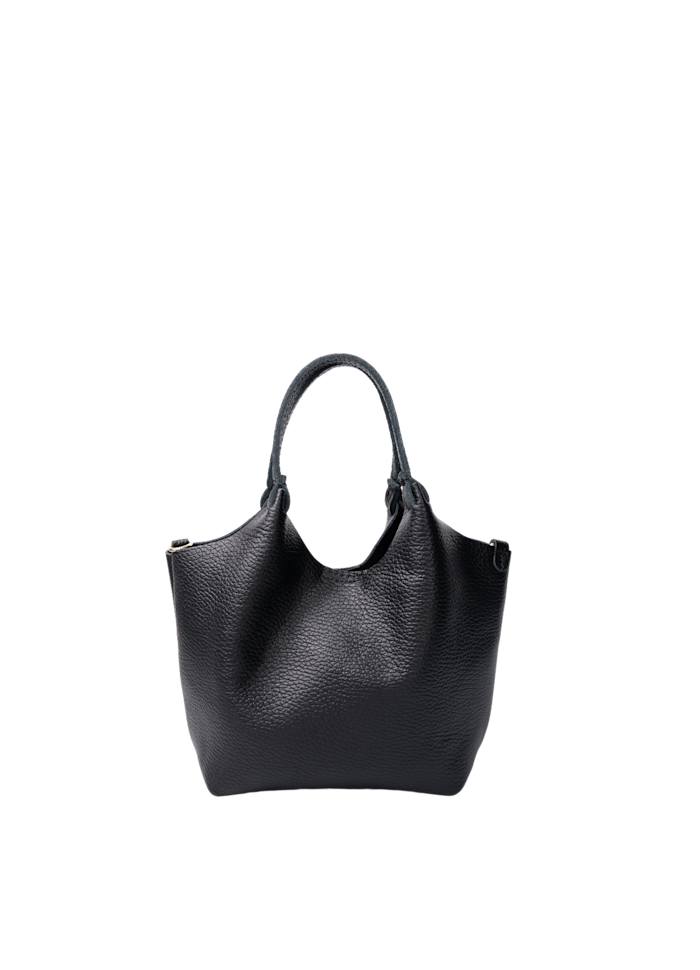 Isolde Leather Bag Black