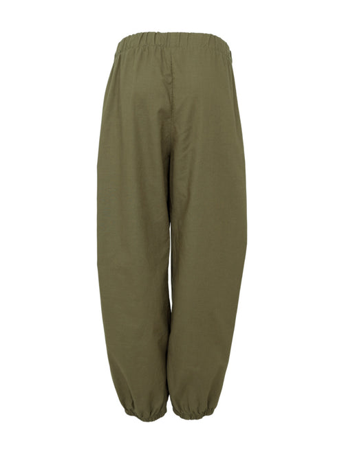 Black Colour Aya Balloon Pant Army