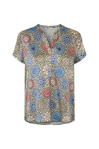 2009 Blaine Silk Top Mosaic