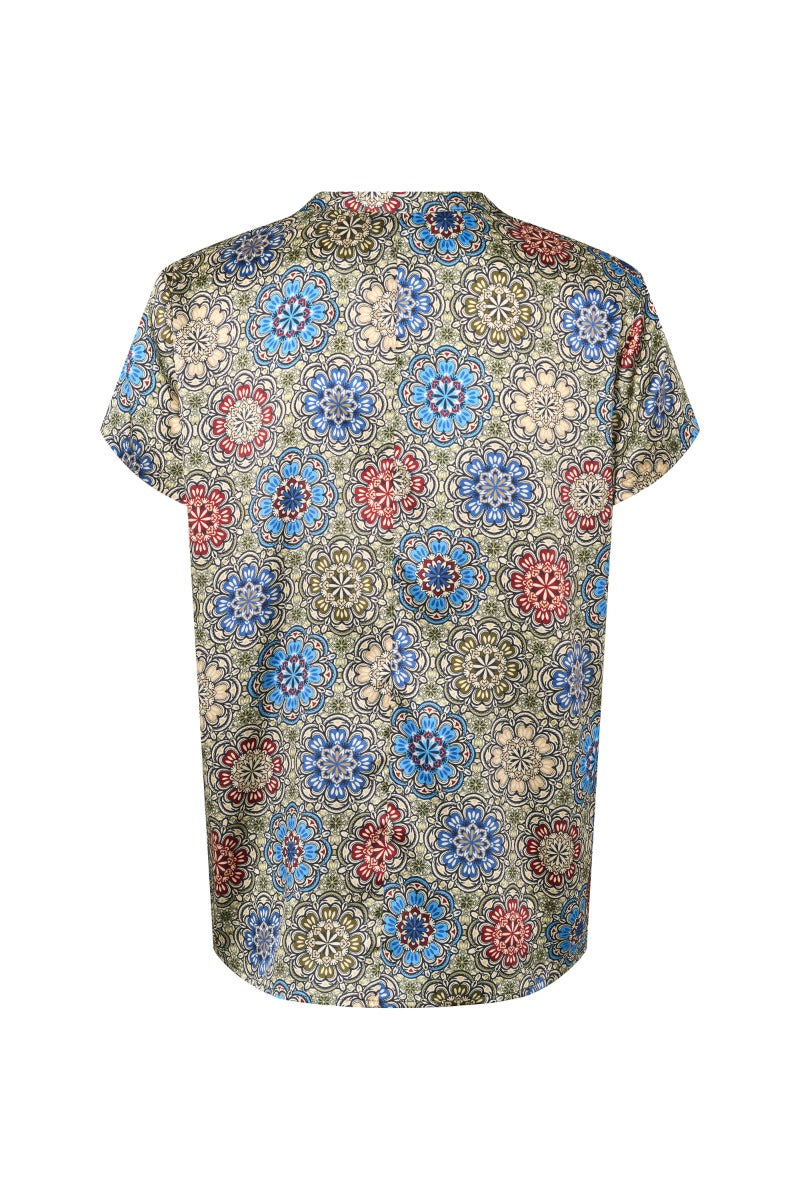 2009 Blaine Silk Top Mosaic