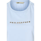 4360 Philsopher T-shirt Light Blue