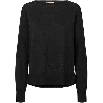 3415 Bekka Knit Sweater Black