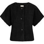5101 Teddy Vest Black