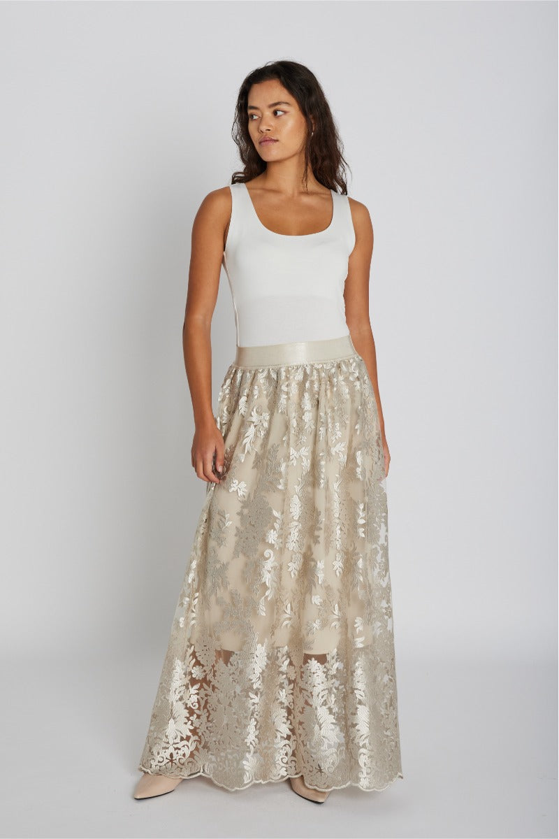 5194 Venus Skirt Champagne
