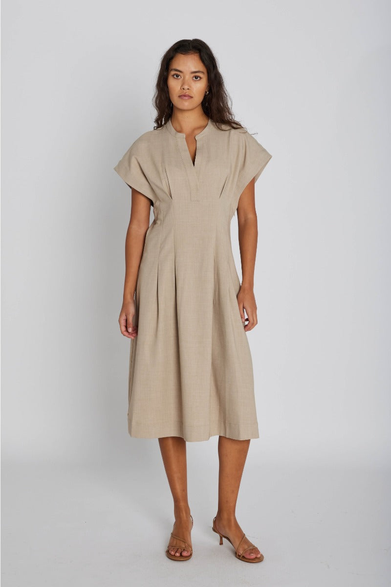 Arkia Dress Light Sand