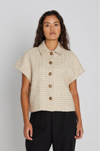 3572 Tona Waistcoat Ecru
