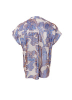 Kenzie SS Blouse Blue