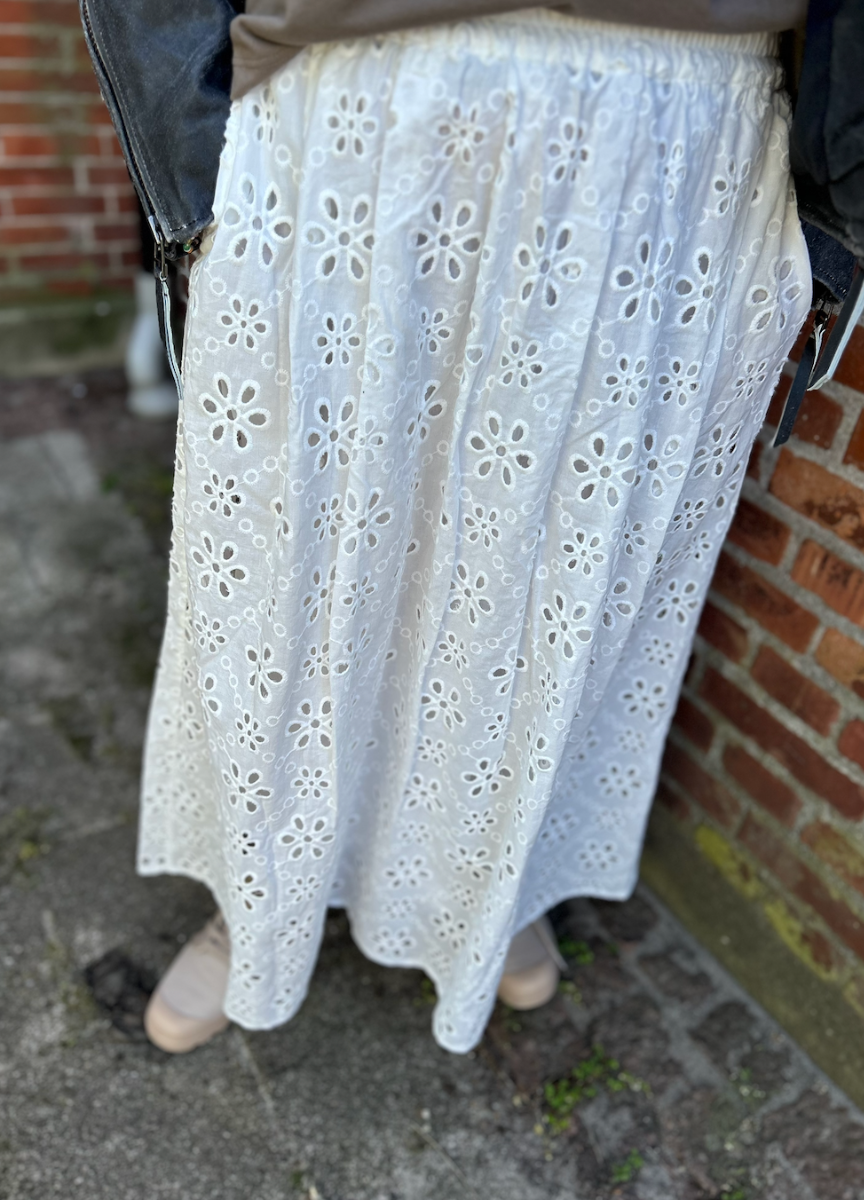 Miley Skirt White