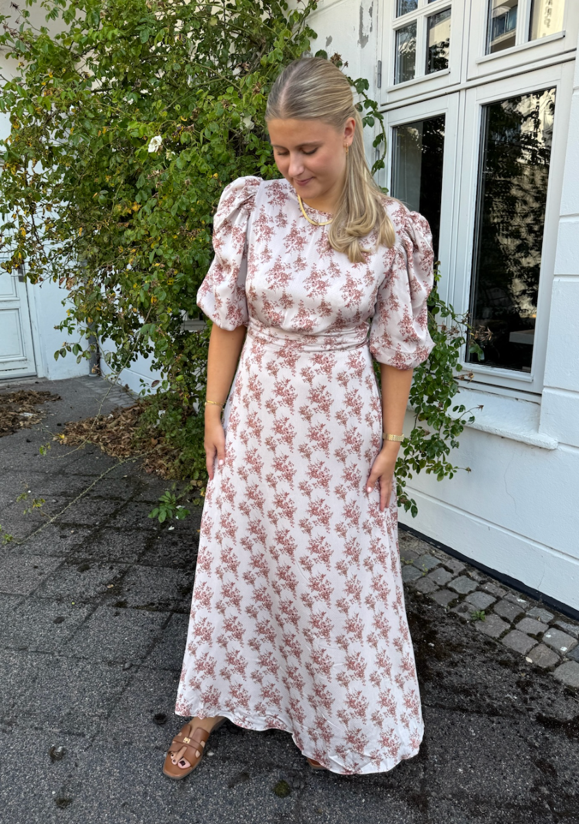 Kikka Wild Rose Dress Dusty Rose