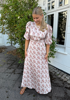 Kikka Wild Rose Dress Dusty Rose