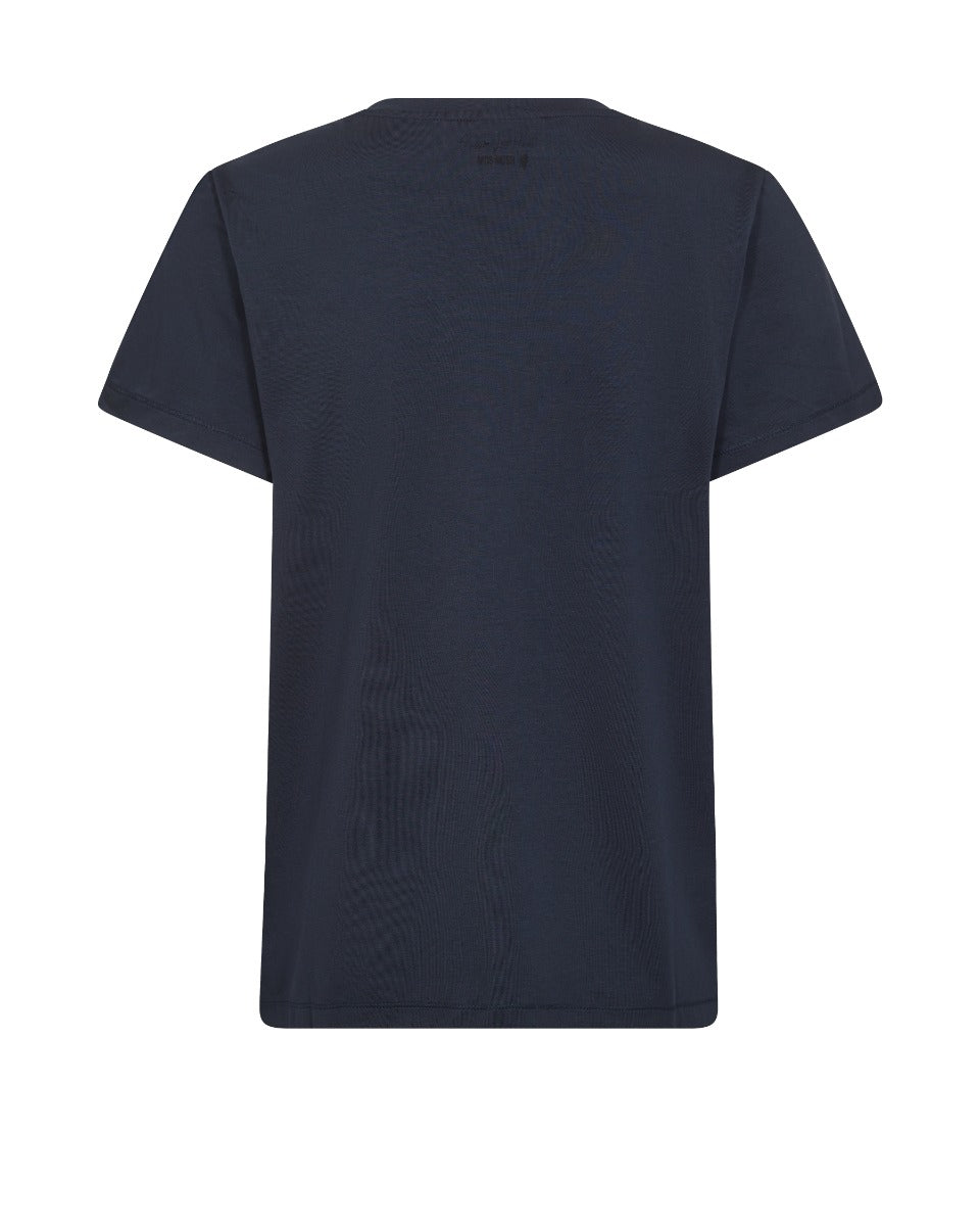 Dala O-SS Basic T-shirt Salute Navy
