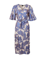 Kenzie Wrap Dress Blue