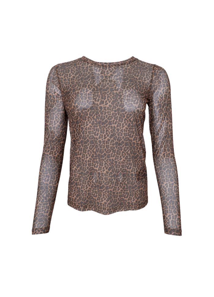 Black Colour Kamma Mesh Blouse Mini Leo