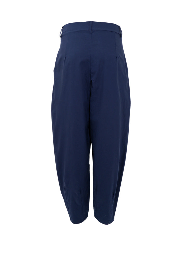 Beate Barrel Pant Navy