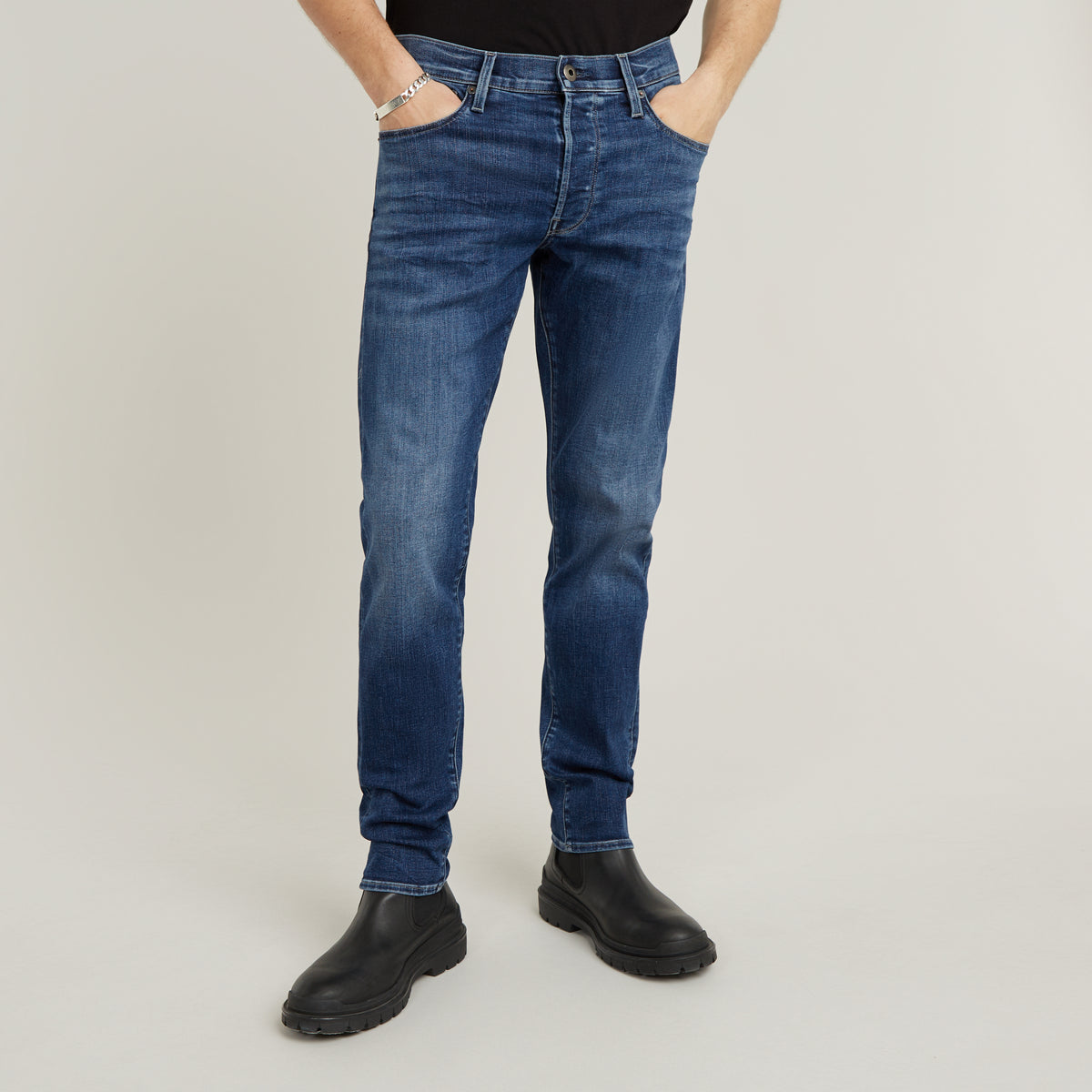 G-Star 3301 Slim Bukser Medium Aged