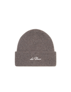 Wayne Embroidered Beanie Mountain Grey