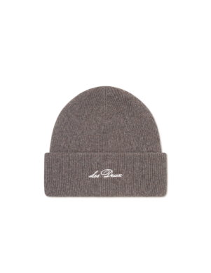 Wayne Embroidered Beanie Mountain Grey