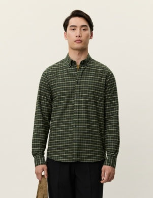 Konrad Check Oxford Shirt Duffel Bag