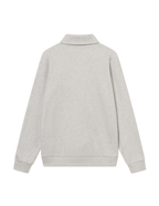 Ben Polo Piqué Sweatshirt Snow Melange