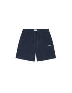 Stan Seersucker Swim Shorts Dark Navy