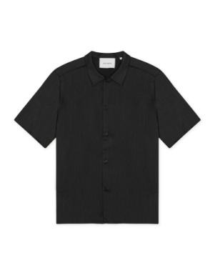 Hector PlissÃ© SS Shirt Black