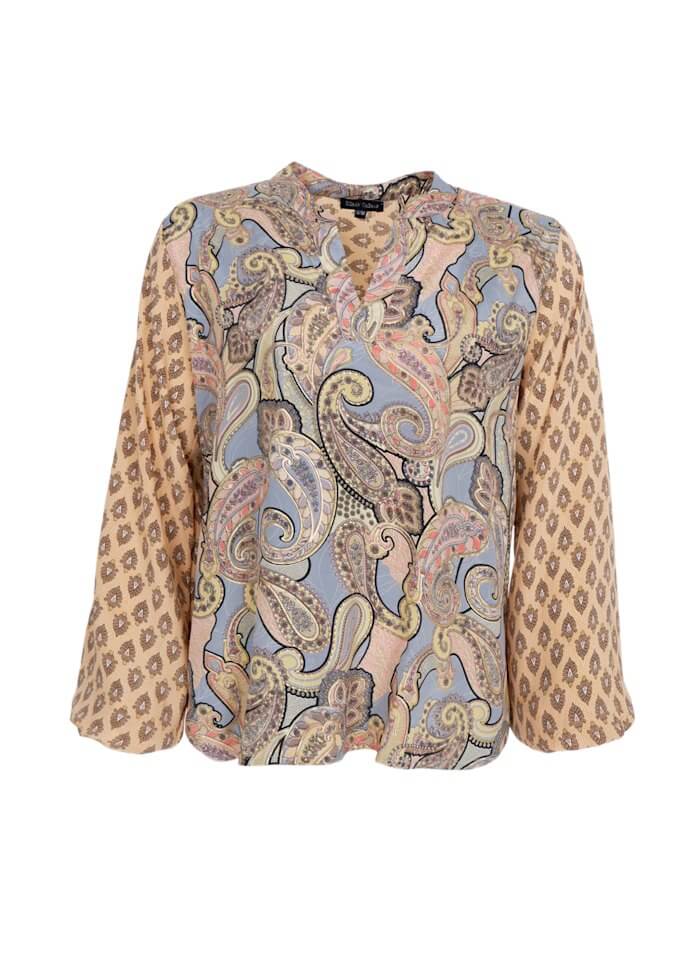 Luna Blouse Paradise Sky