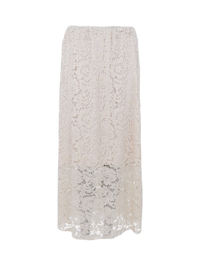 Debbie Lace Skirt Cream