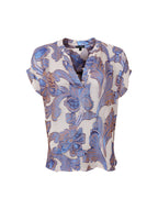 Kenzie SS Blouse Blue