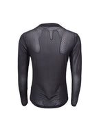 Black Colour Jessie Mesh Blouse Black