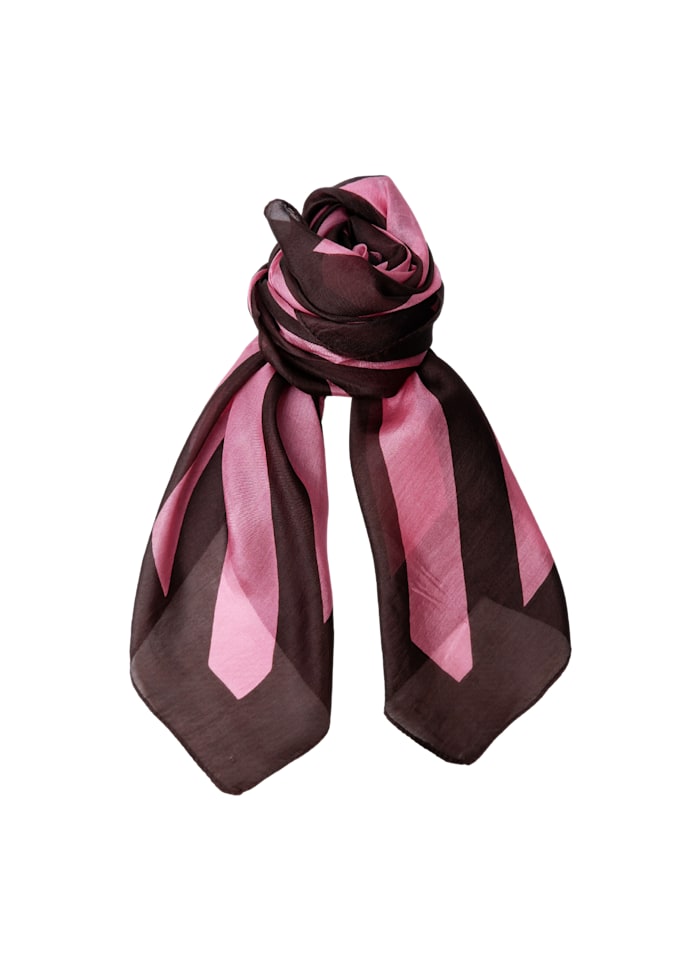 Nalira Silk Scarf Rose