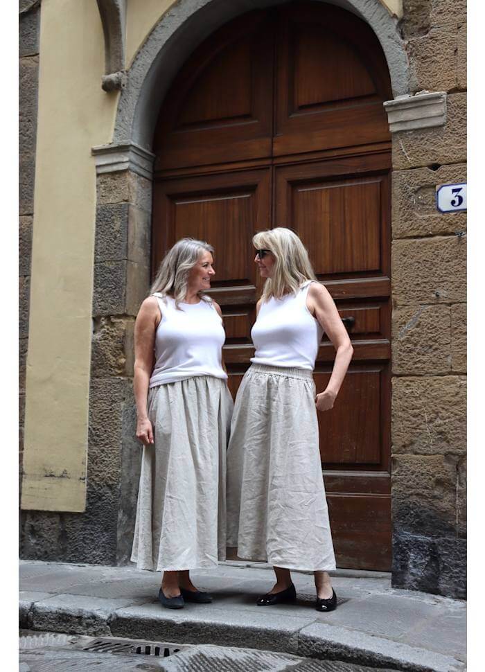 Gerda Skirt Off White