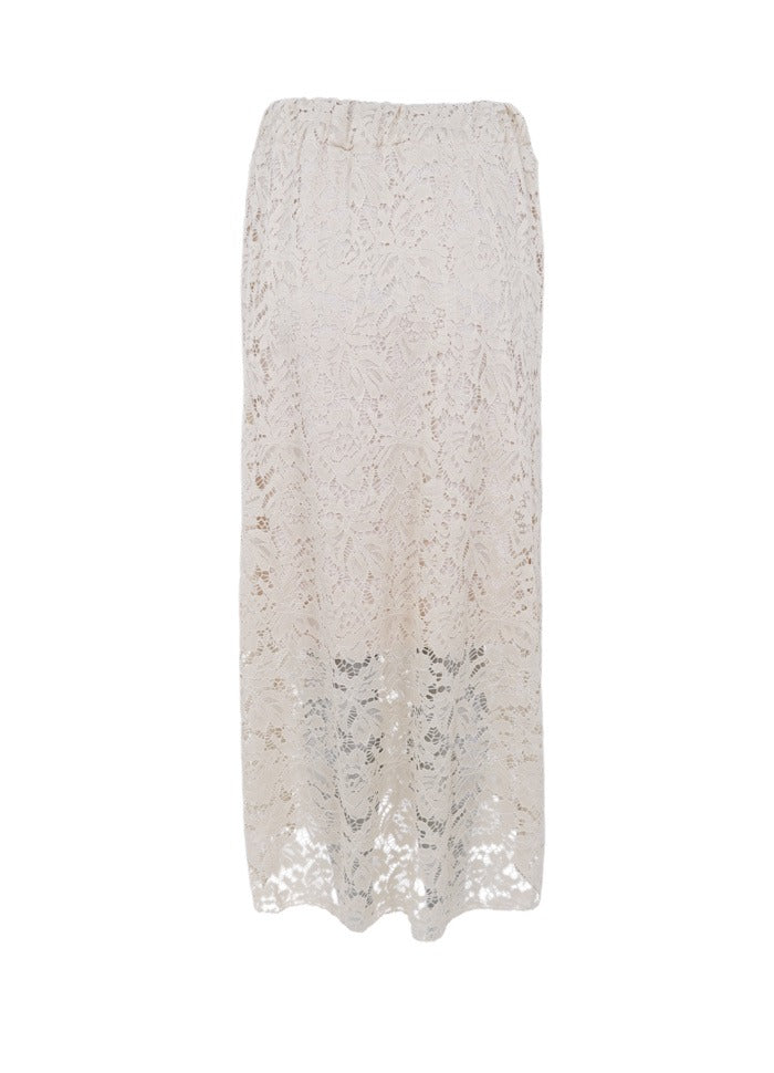 Debbie Lace Skirt Cream